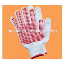 Guantes de PVC rojo, China guantes de PVC, guantes de trabajo